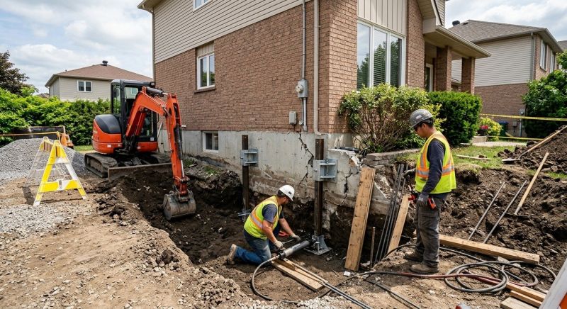 House Foundation Repair in Chickamauga, GA