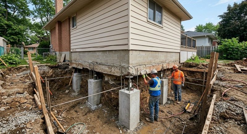 House Underpinning in Ringgold, GA