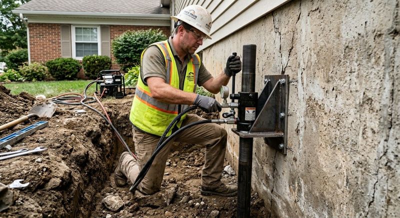 Settling Foundation Service in Murray County, GA