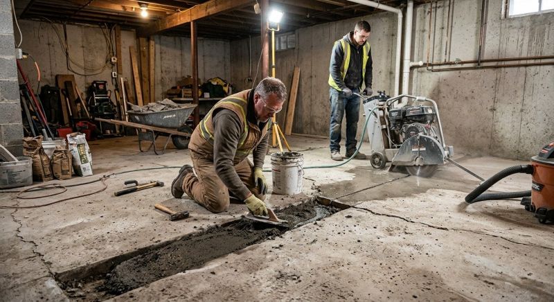 Slab Foundation Repair in Ringgold, GA