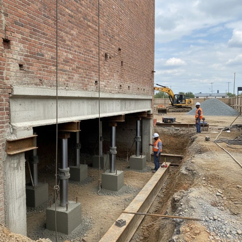 Structural Underpinning in Ringgold, GA