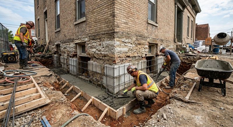 Underpinning Repair in Ringgold, GA